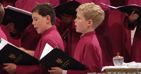 St Patricks Cathedral Hosts London Boys Choir Net Tv