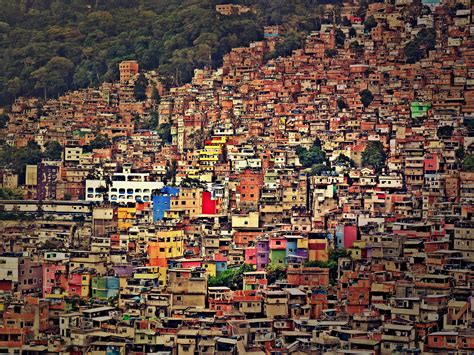 Favela Rocinha Rio De Janeiro City Brazil Rio De Janeiro Rocinha