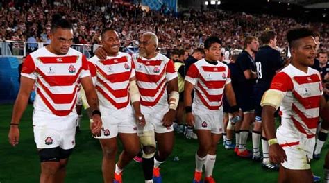 Japan Beats Scotland 28 21 In Rugby World Cup Reaches Quarter Finals