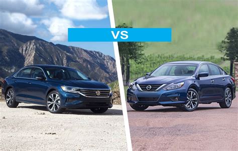 Volkswagen Passat Vs Nissan Altima Comparison Which New Midsize Sedan