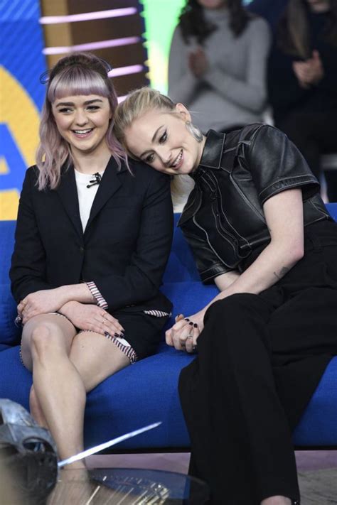 Just A Ton Of Adorable Photos Of Sophie Turner And Maisie Williams Over