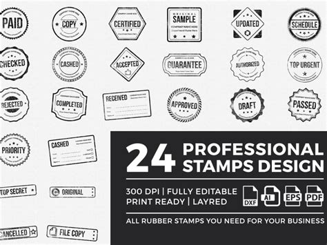 Stamp Collection Design Template By Owpictures On Dribbble