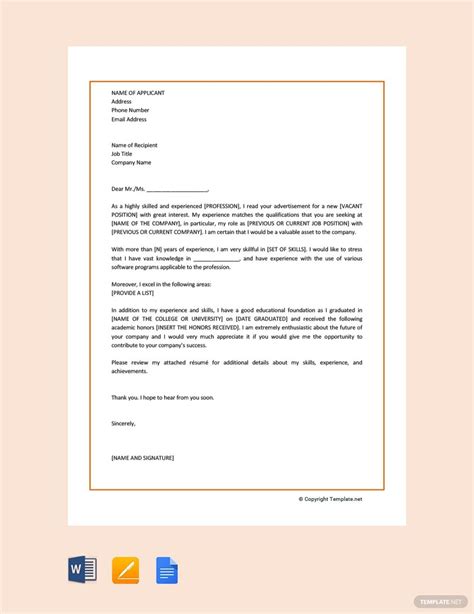 The motivational letter shouldn't be confused with a cover letter, the purpose of which is to highlight how specific information on your resume matches a job opening. FREE Sample Motivation Letter Template - Word | Google ...