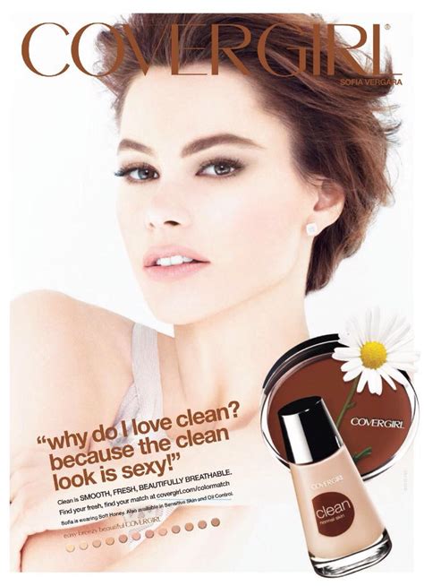 Covergirl Cosmetic Advertising With Sophia Vergara Covergirl