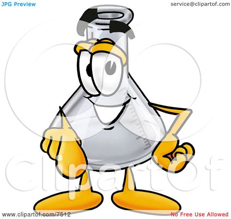 Free conical flask vector download in ai, svg, eps and cdr. Clipart Picture of an Erlenmeyer Conical Laboratory Flask ...