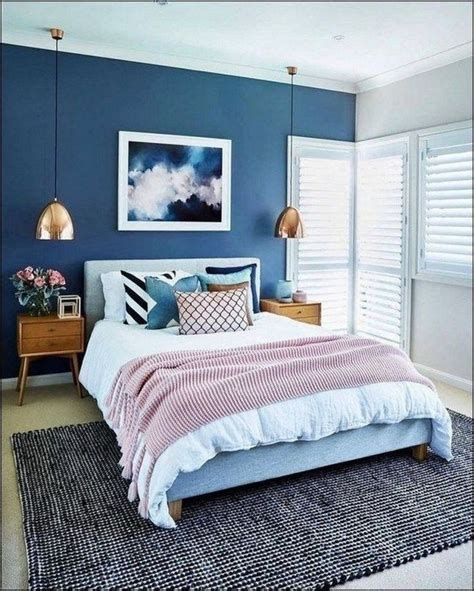 25 Beautiful And Calm Bedroom Color Schemes Ideas In 2020 Small