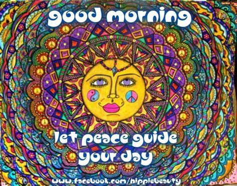 Good Morning Hippies Hippie Art Mandala Good Day Sunshine
