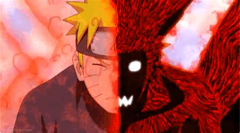 After that in war arc he almost constantly uses it. nine tails gif | Tumblr