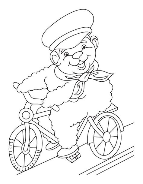 Winter sports coloring pages free printable bltidm. Mountain Bike Coloring Pages - Coloring Home