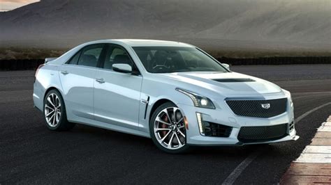 2018 Cadillac Cts V Gets Frosty With 115 Glacier Metallic Edition