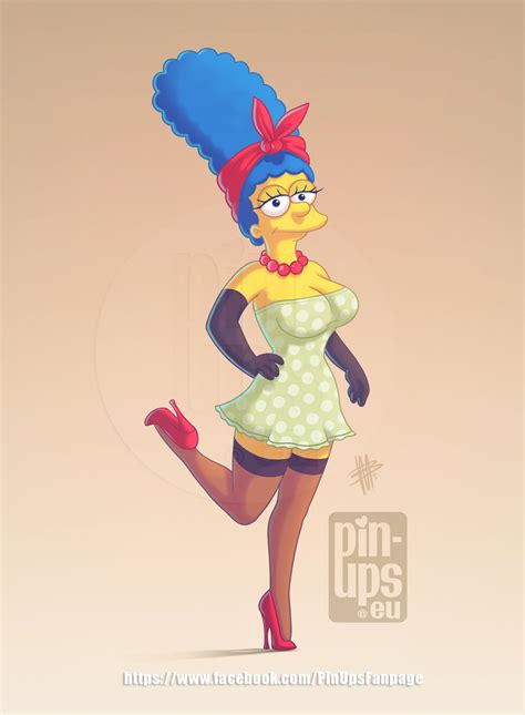 Marge Simpson Simpsons Drawings Simpsons Art Cute Cartoon Drawings