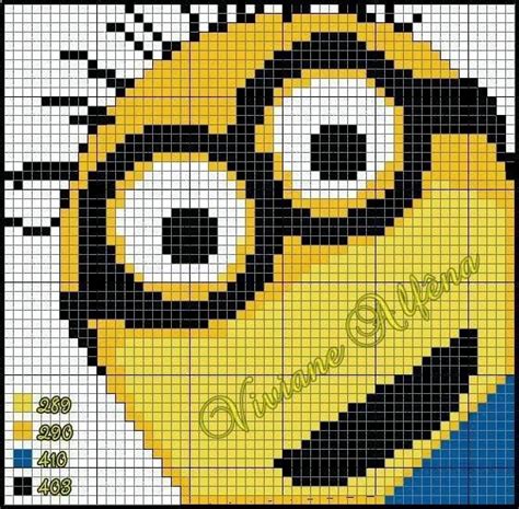 Despicable Me Minion Perler Bead Pattern Play With Hand Minion