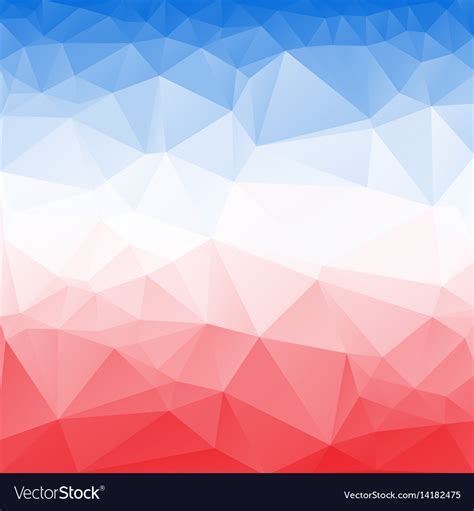 Red And Blue Poly Abstract Background Royalty Free Vector