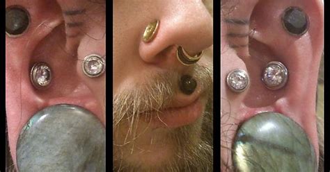 Xpost From R Piercing 00g Nostrils 2g Septum 2g Philtrum 0g Flats 0g Conches 4g Tragi 1and1