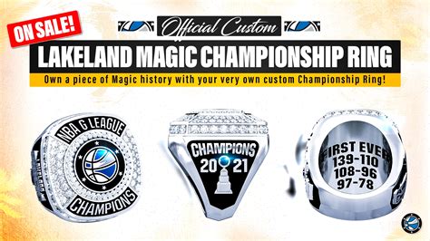 Championship Rings Osceola Magic