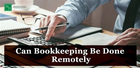 We At Md Bookkeeping Doctor Llc Provide The Best Remote Bookkeeping