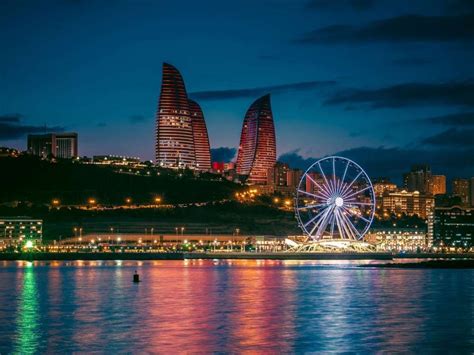 Explore The Night View Of Baku City During Baku Night Tour Indulge
