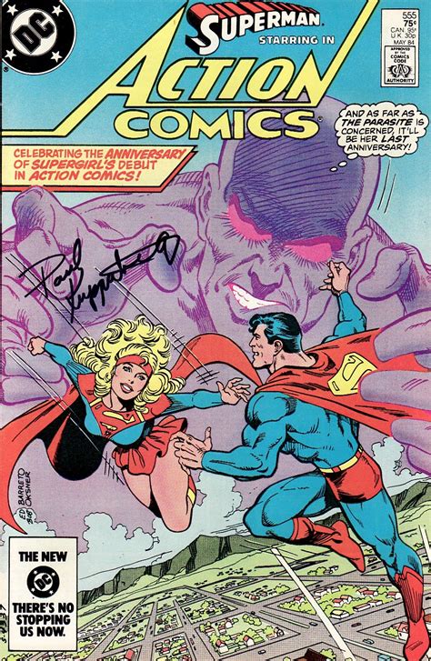 Supergirl Comic Box Commentary Back Issue Review Action Comics 555