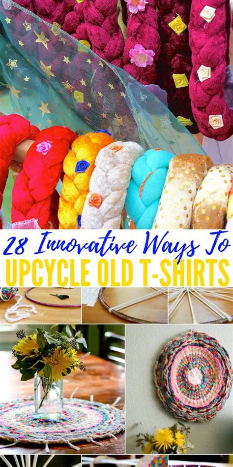 28 Innovative Ways To Upcycle Old T Shirts