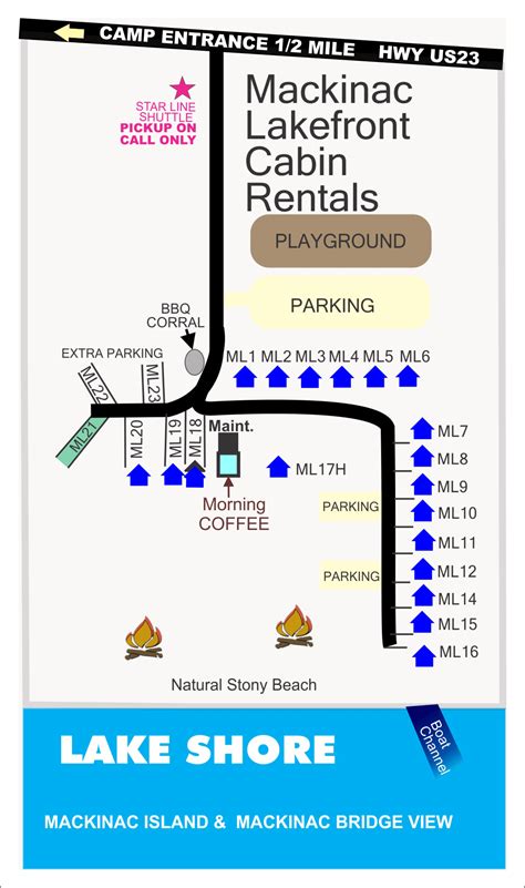 We did not find results for: Map of Mackinac Lakefront Cabin Rentals