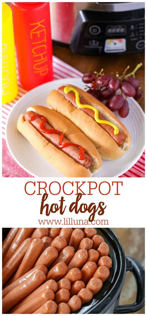 How To Cook Hot Dogs In Crock Pot Lil Luna