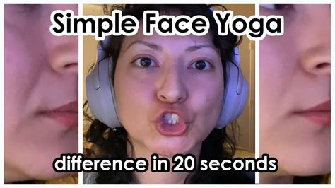 Simple And Quick Face Yoga For Smile Lines Youtube