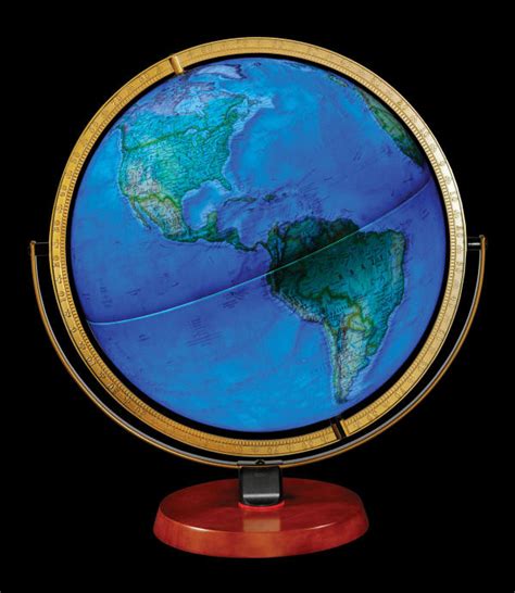 Nicollet National Geographic Illuminated Desktop World Globe Free