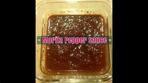 Morita Pepper Sauce Youtube