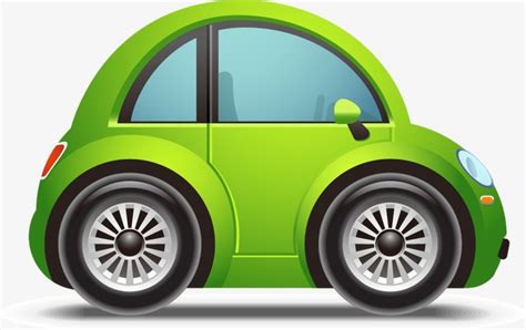 Painted Green Mini Cars Green Vector Hand Painted Green Png And