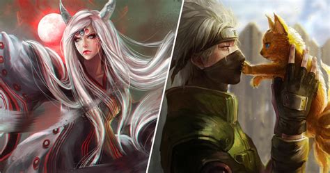 25 Epic Fan Reimaginings Of Naruto Characters Thegamer
