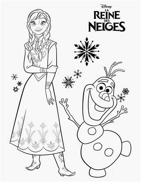 Sketsa Kartun Frozen