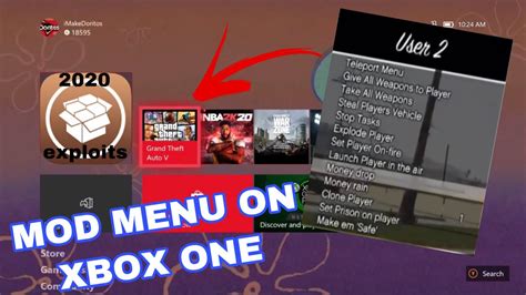 Gta 5 Online How To Install A Mod Menu On Xbox One Youtube