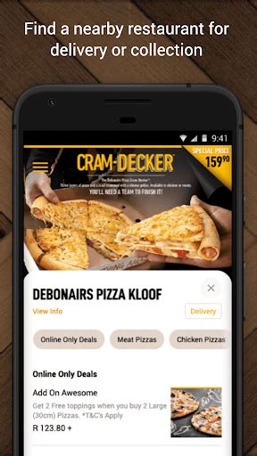 See if debonairs pizza delivery is available in your area. Download Debonairs Pizza on PC & Mac with AppKiwi APK ...