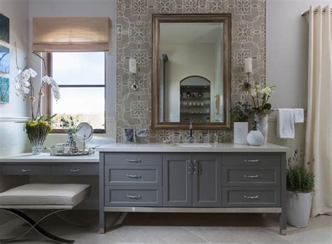 Bathroom vanities and cabinets can make or break an entire bathroom, make sure you get yours just how you like it. Beautiful Lowes Bathroom Cabinets with Marble Grey Painted