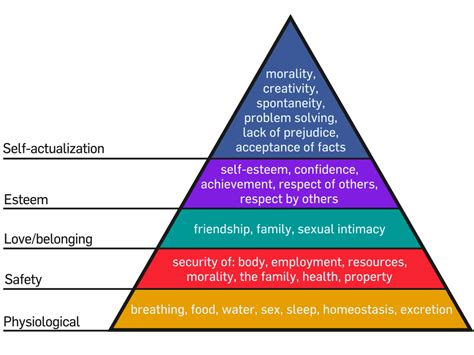 Maslow S Hierarchy Of Needs Psynso