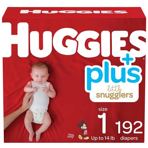 Huggies Plus Diapers Sizes 1 2 One Color 1 8 14 Lb4 6 Kg
