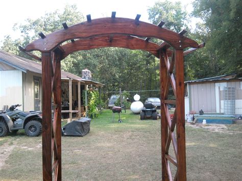 Ana White Rustic X Wedding Arch Diy Projects
