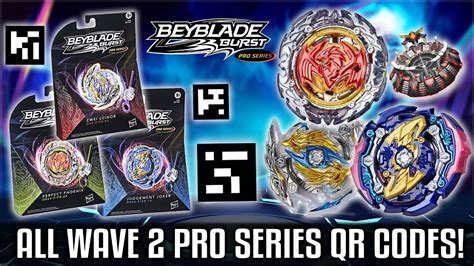 All New Wave Pro Series Beyblade Burst Qr Codes Perfect Phoenix