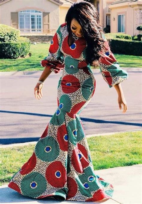 ankara dress african print dress ankara prom dress african etsy