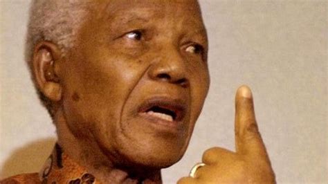 Nelson Mandela Death In His Own Words Bbc News