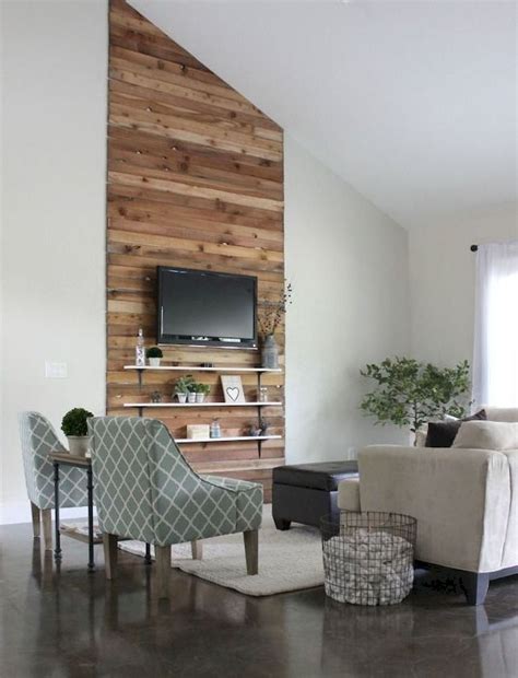 Transform Your Living Room With A Wood Wall