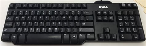 Dell Oem Genuine Usb 104 Key Black Wired Keyboard Rh659 L100 Sk 8115