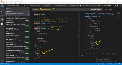 Visual Studio Code Format Document Settings Cleveraca
