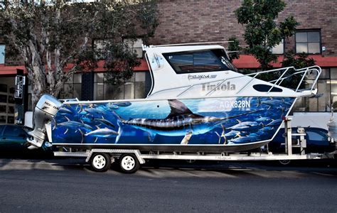 Renton Wa Vinyl Boat Wraps And Graphics Give New Life To Old Boats