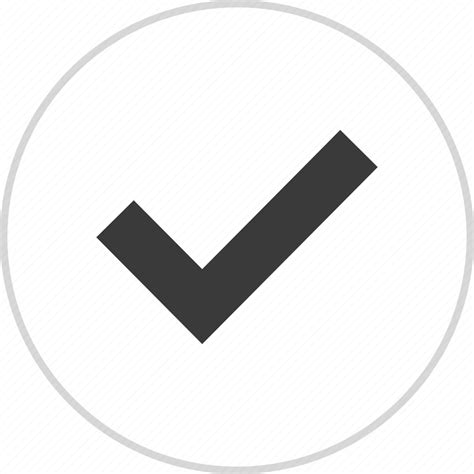 Approved Check Mark Ok Icon Download On Iconfinder