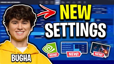 Bugha Reveals New Settings For Chapter 4 Updated 2023 Youtube