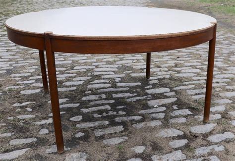 Extra large round dining tables. Extra Large Round Mid-Century Modern Conference Dining Table at 1stDibs