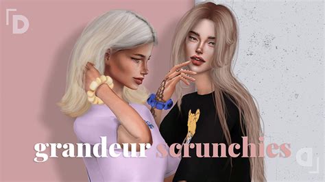 Sims 4 Hair Scrunchies Cc The Ultimate Collection