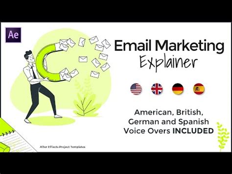 Great for a slow logo reveal, whilst showing footage in the editable timings. Email Marketing Explainer Video - After Effects Templates ...
