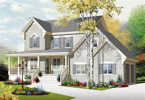 Plan 22303dr New England Inspiration Country Style House Plans